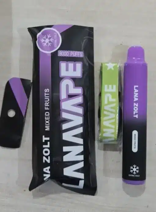 LANA 8000 PUFFS 拋棄式一次性電子煙 台灣電子煙推薦：圖片 2