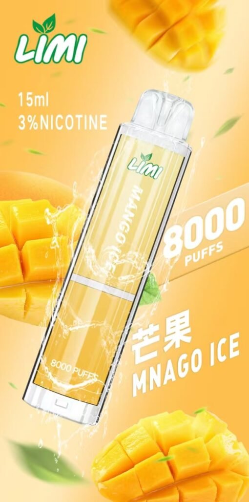 LIMI 8000口 發光拋棄式電子煙 台灣電子煙批發：圖片 8