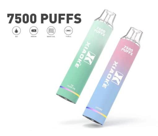 XIAOKE 7500 PUFFS 梟客棄式抛電子煙 一次性霧化桿：圖片 5