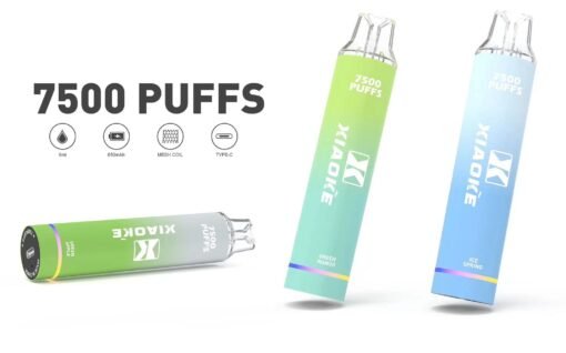 XIAOKE 7500 PUFFS 梟客棄式抛電子煙 一次性霧化桿：圖片 7