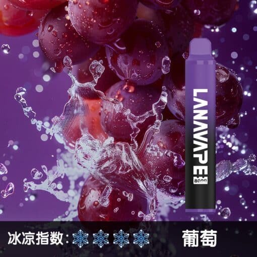 LANA 8000 PUFFS 拋棄式一次性電子煙 台灣電子煙推薦：圖片 9