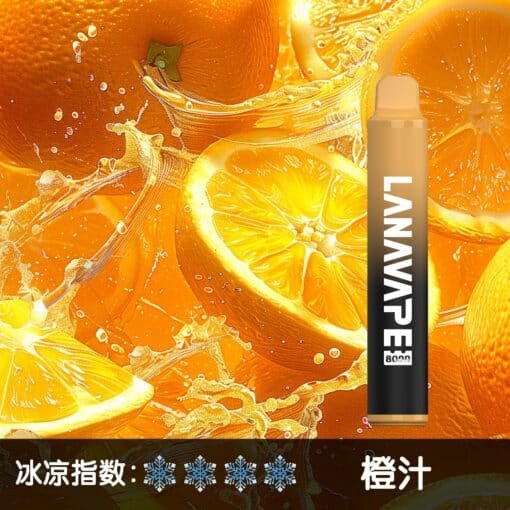 LANA 8000 PUFFS 拋棄式一次性電子煙 台灣電子煙推薦：圖片 6