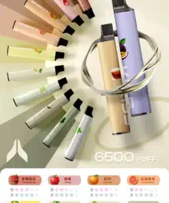 KIS5 6500口拋棄式電子煙 鎧斯一次性煙桿 MIX&SHARE