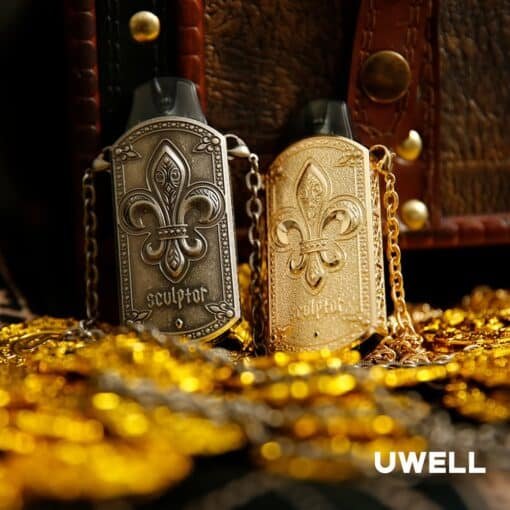 UWELL SCULPTOR 雕塑家註油主機 11W 電鍍金屬小煙主機：圖片 3