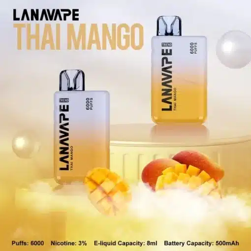 LANA6000 PUFFS 抛棄式電子煙 台灣電子煙推薦：圖片 5