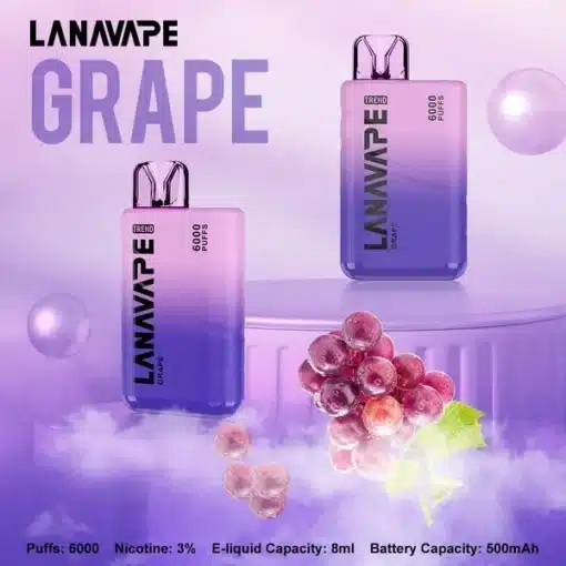 LANA6000 PUFFS 抛棄式電子煙 台灣電子煙推薦：圖片 3