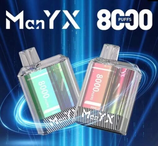 蠻夷熊 ManYX 8000 PUFFS一次性電子煙 新品上市